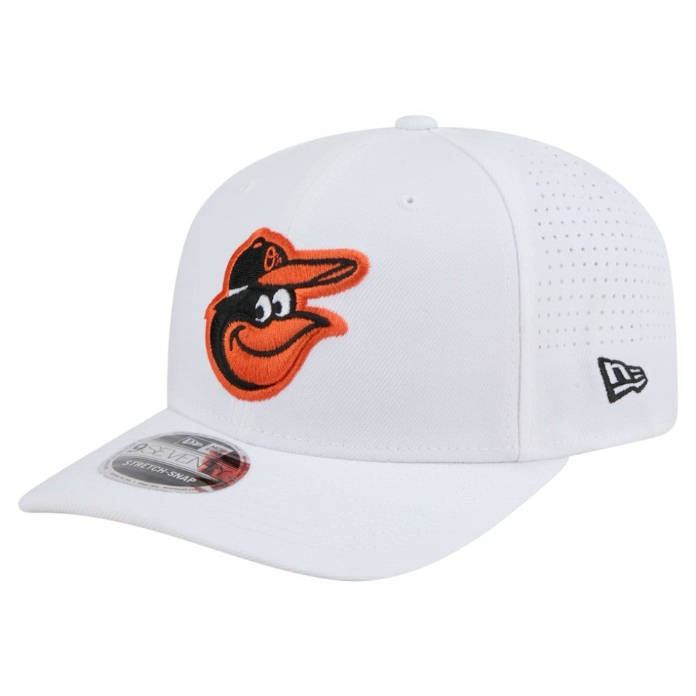 Baltimore Orioles COOLERA 9SEVENTY Adjustable Hat White | New Era