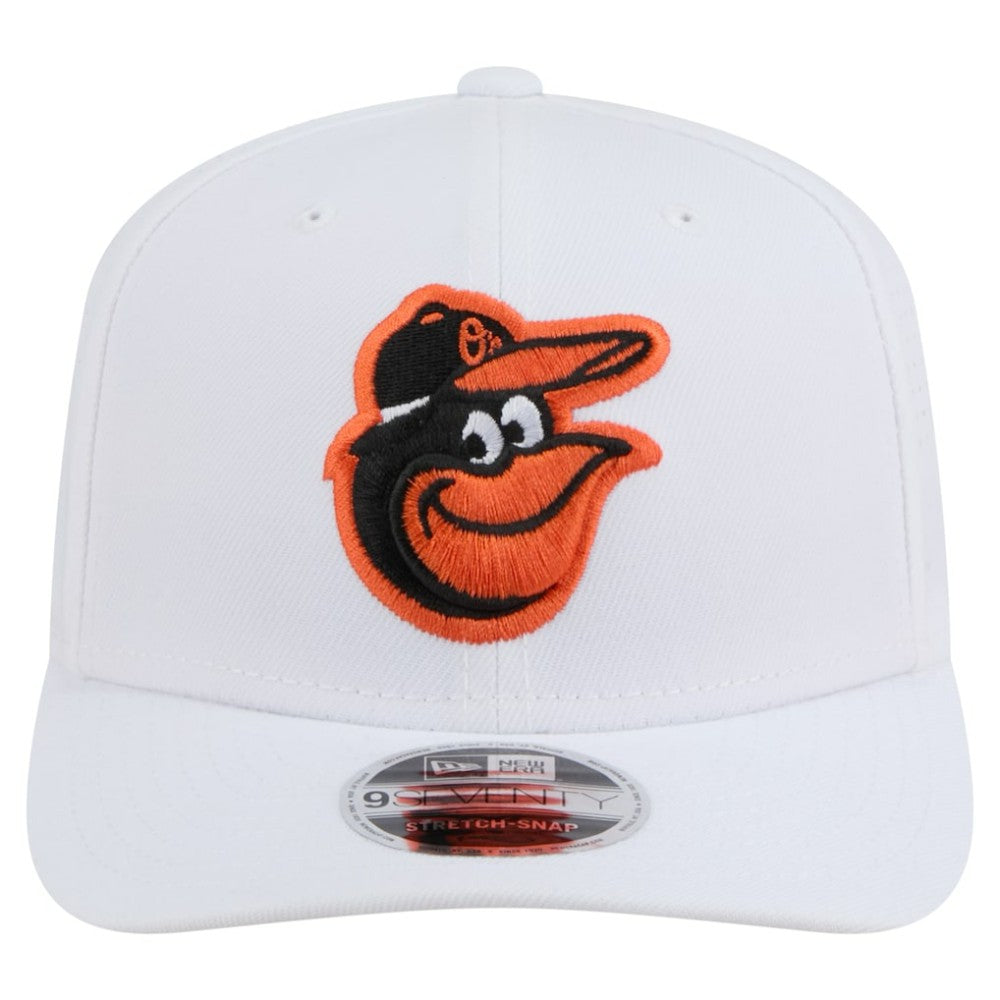 Baltimore Orioles COOLERA 9SEVENTY Adjustable Hat White | New Era