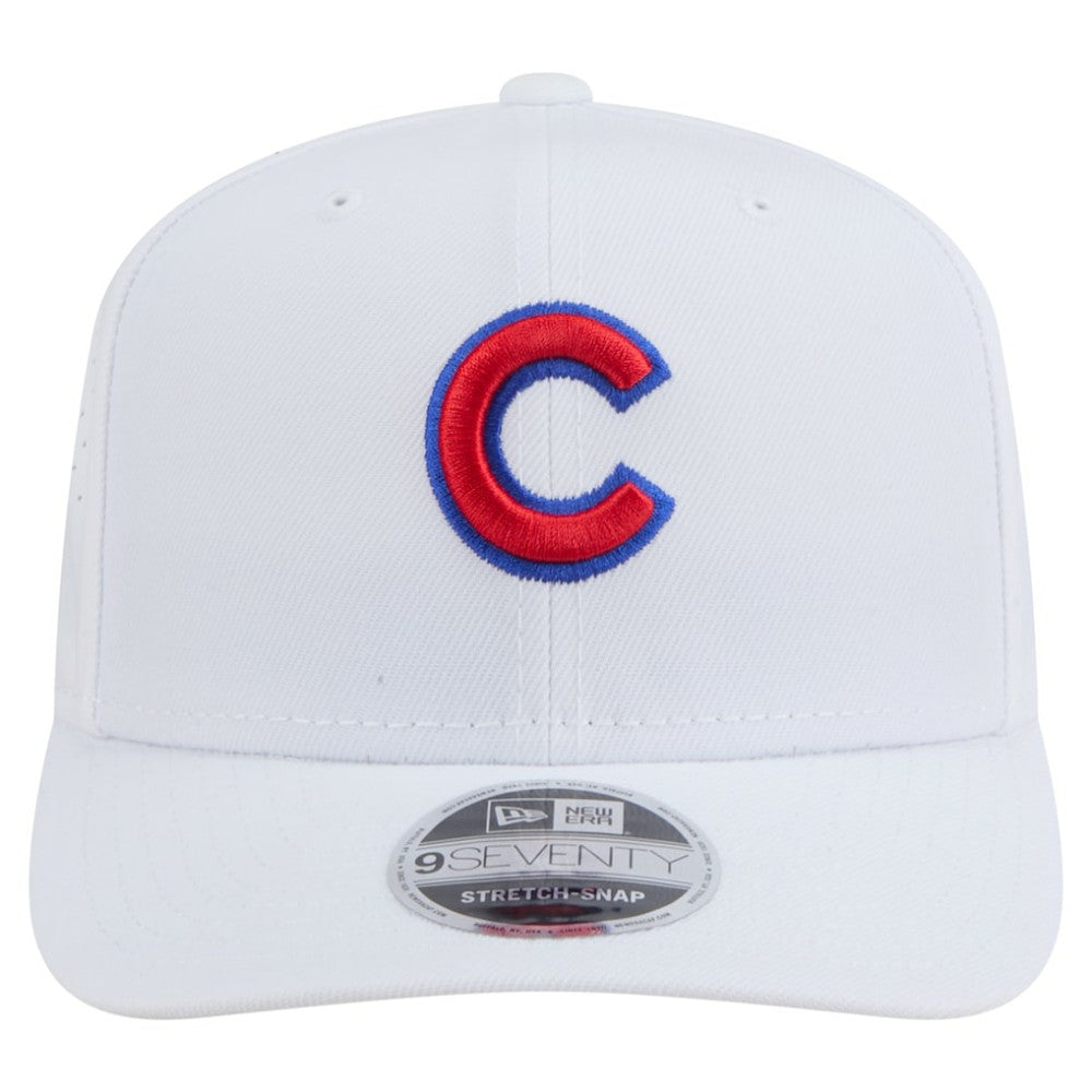 Chicago Cubs COOLERA 9SEVENTY Adjustable Hat White | New Era