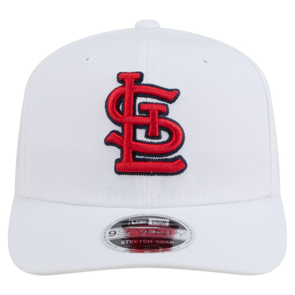 St. Louis Cardinals COOLERA 9SEVENTY Adjustable Hat White | New Era