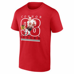 Connor Bedard Chicago Blackhawks Player Show T-Shirt Red