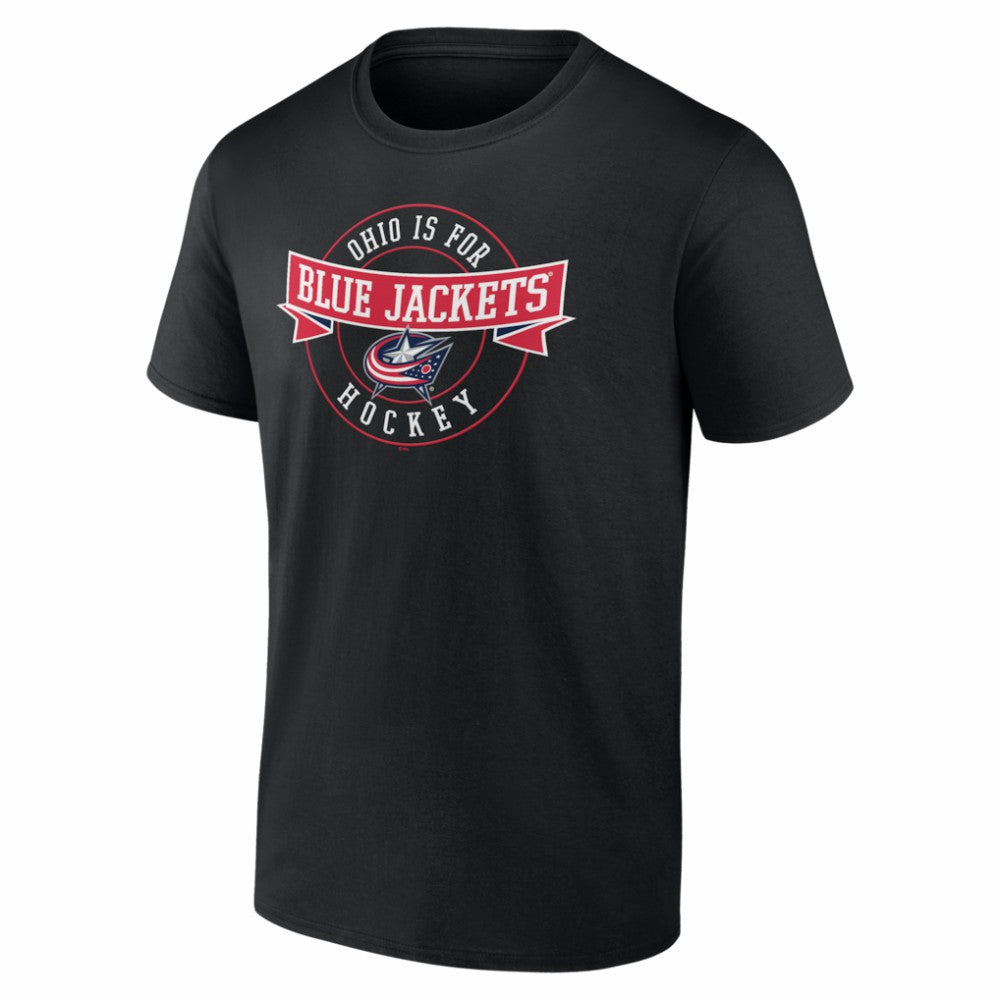 Columbus Blue Jackets Honor Circle T-Shirt Black