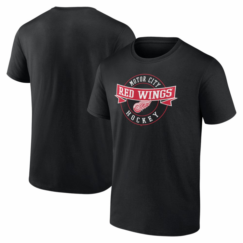 Detroit Red Wings Honor Circle T-Shirt Black