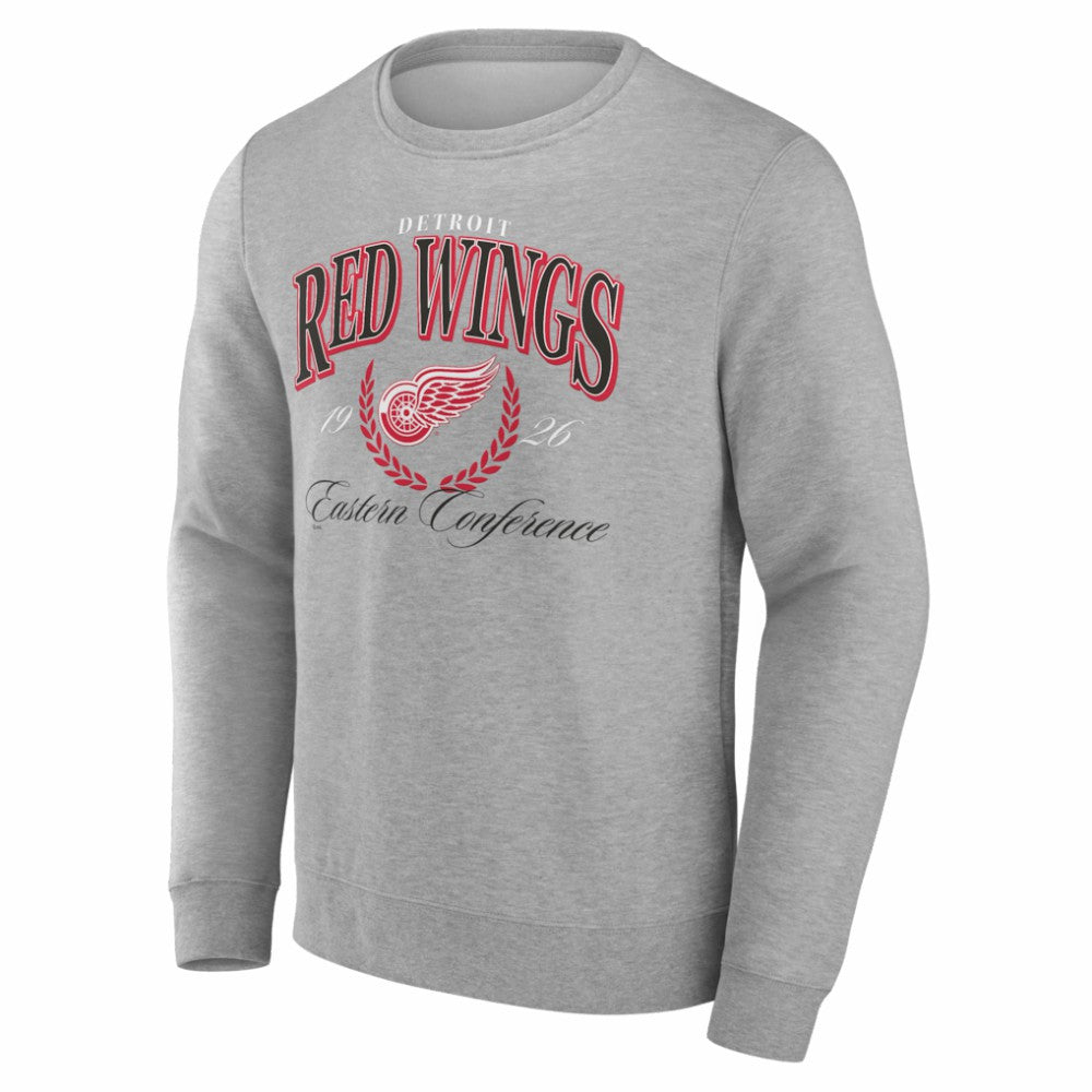 Detroit Red Wings Reign Supreme Pullover Sweatshirt Gray