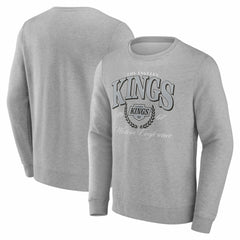 Los Angeles Kings Reign Supreme Pullover Sweatshirt Gray
