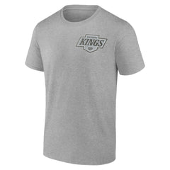 Los Angeles Kings Glory Skates T-Shirt Heather Gray