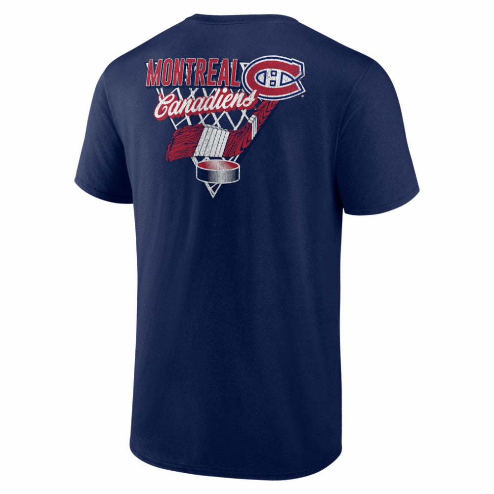 Montreal Canadiens Net Slap T-Shirt Navy