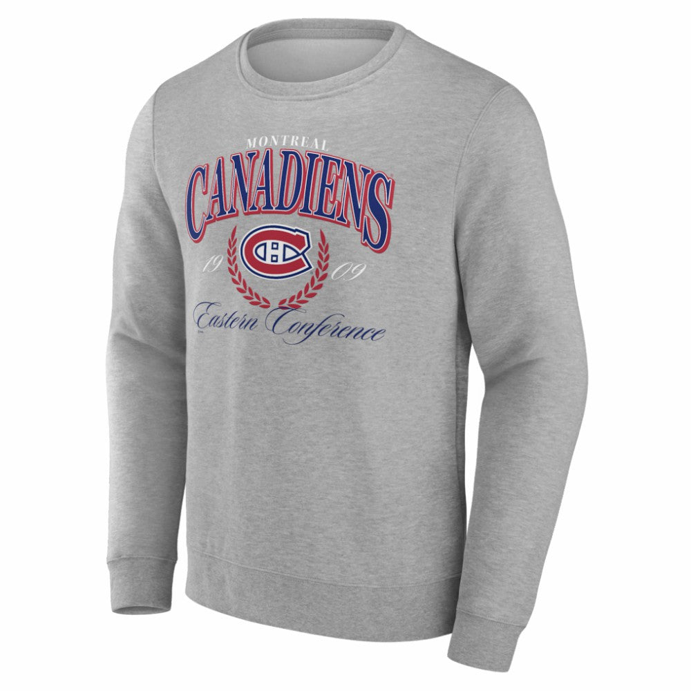 Montreal Canadiens Reign Supreme Pullover Sweatshirt Gray