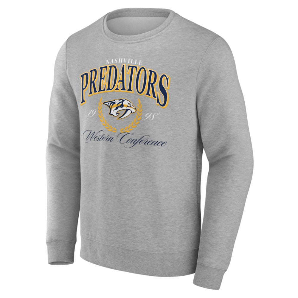 Nashville Predators Reign Supreme Pullover Sweatshirt Gray