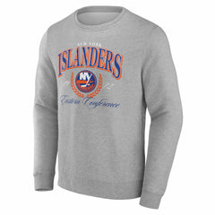 New York Islanders Reign Supreme Pullover Sweatshirt Gray