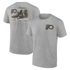 Philadelphia Flyers Glory Skates T-Shirt Heather Gray