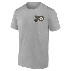 Philadelphia Flyers Glory Skates T-Shirt Heather Gray