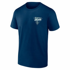 Seattle Kraken Net Slap T-Shirt Deep Sea Blue