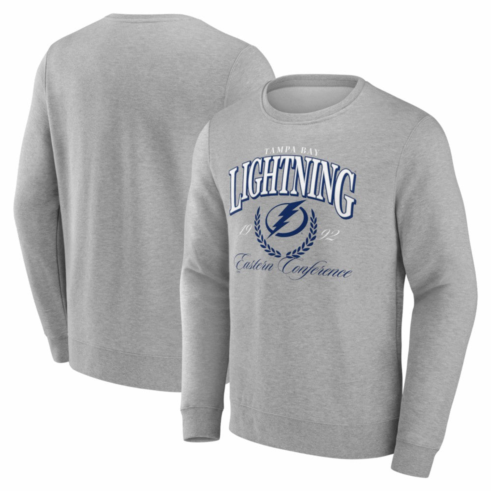 Tampa Bay Lightning Reign Supreme Pullover Sweatshirt Gray