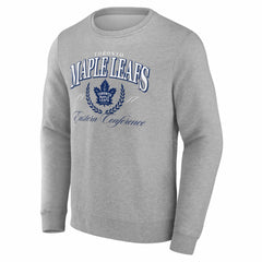 Toronto Maple Leafs Reign Supreme Pullover Sweatshirt Gray