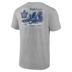 Toronto Maple Leafs Glory Skates T-Shirt Heather Gray