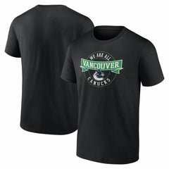 Vancouver Canucks Honor Circle T-Shirt Black