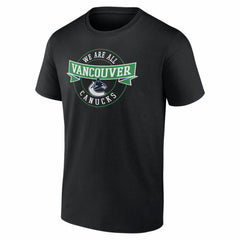 Vancouver Canucks Honor Circle T-Shirt Black