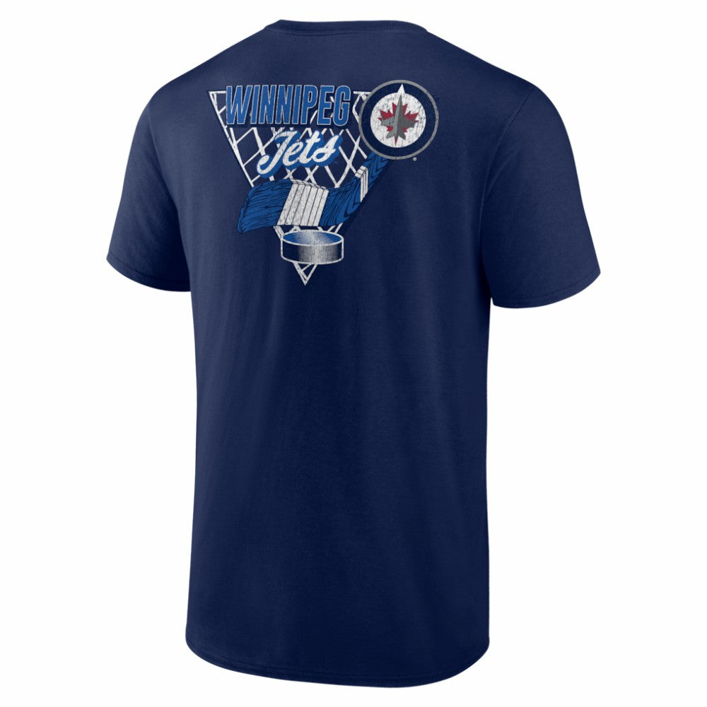 Winnipeg Jets Net Slap T-Shirt Navy