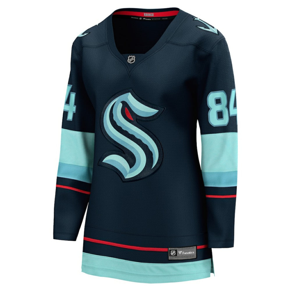 Kaapo Kakko Seattle Kraken Fanatics Women's Home Breakaway Player Jersey Deep Sea Blue