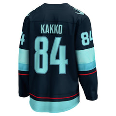 Kaapo Kakko Seattle Kraken Fanatics Home Breakaway Player Jersey Deep Sea Blue