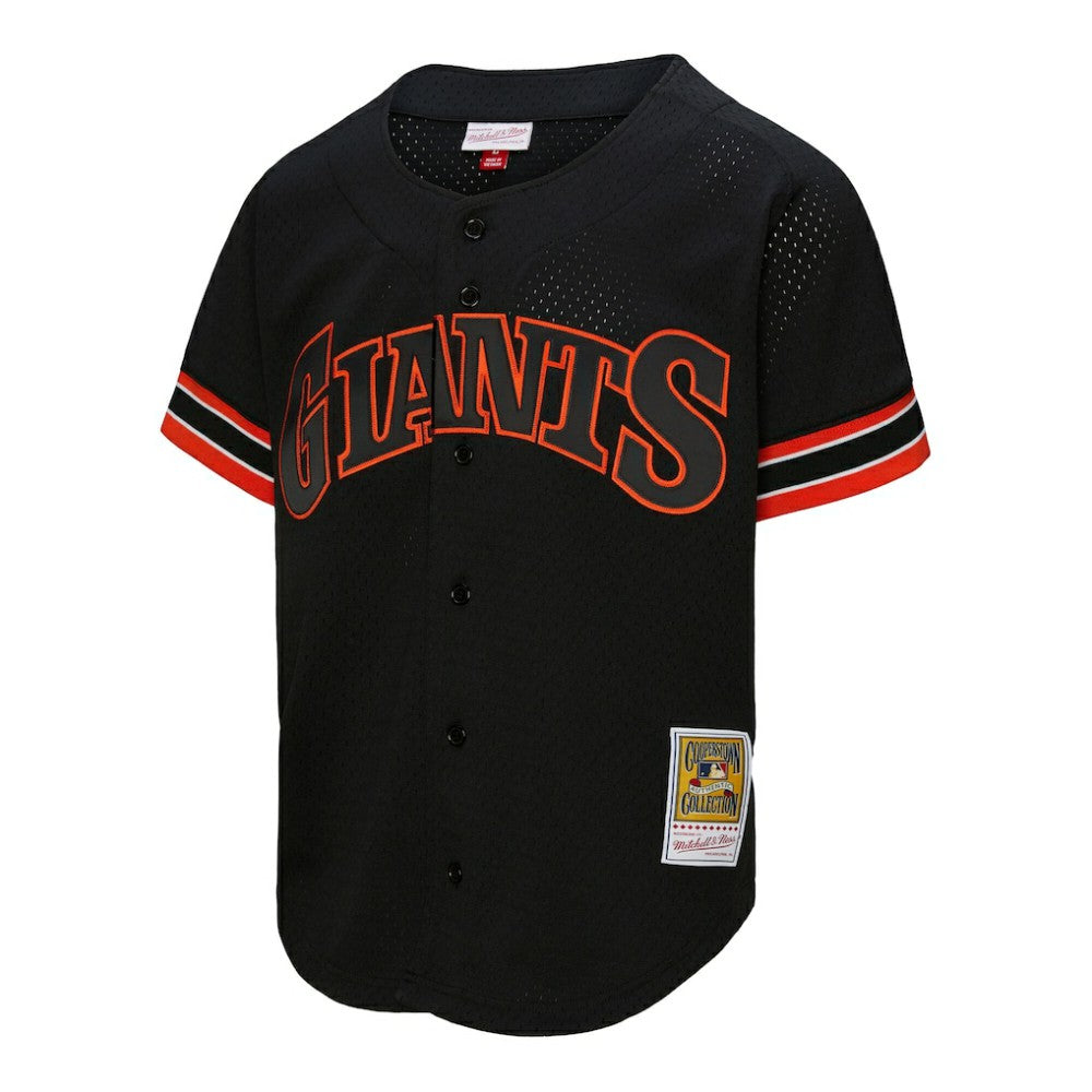 Matt Williams San Francisco Giants 1993 Authentic Batting Practice Jersey Black | Mitchell & Ness
