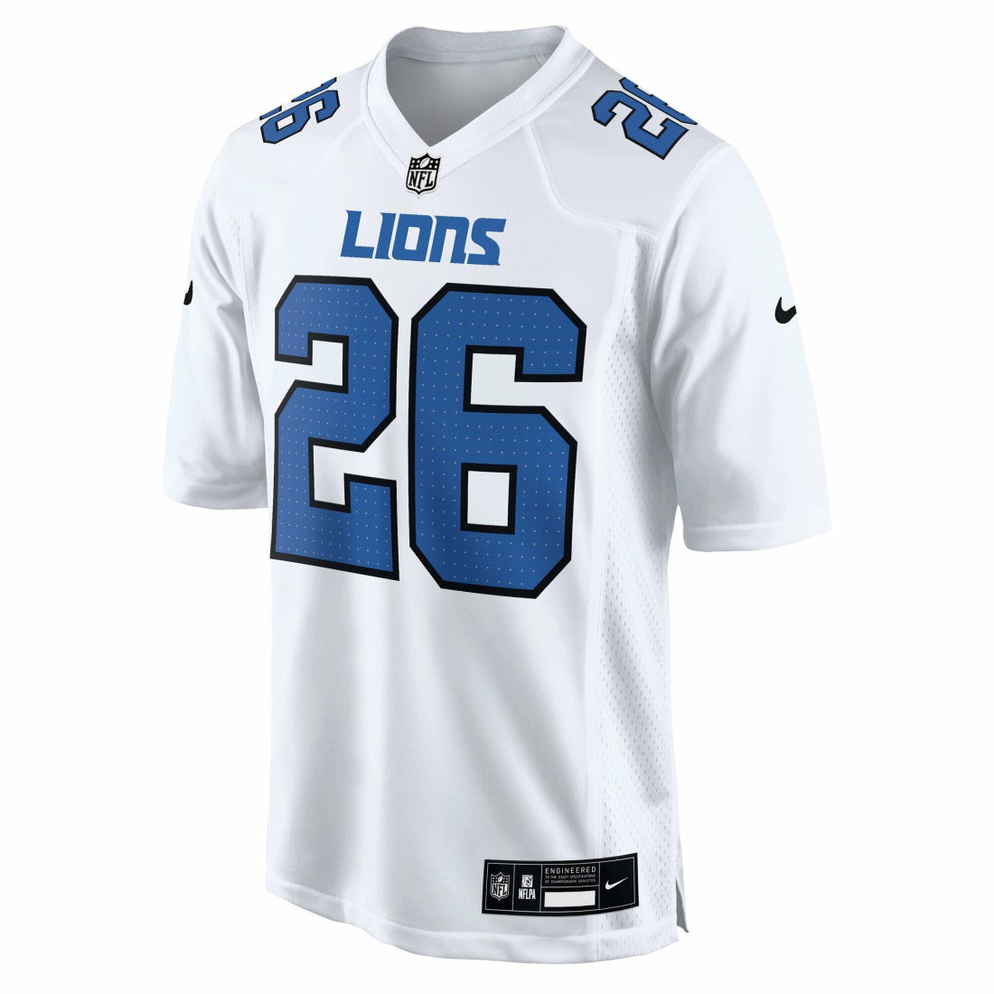 Jahmyr Gibbs Detroit Lions Tundra Fashion Game Jersey - White