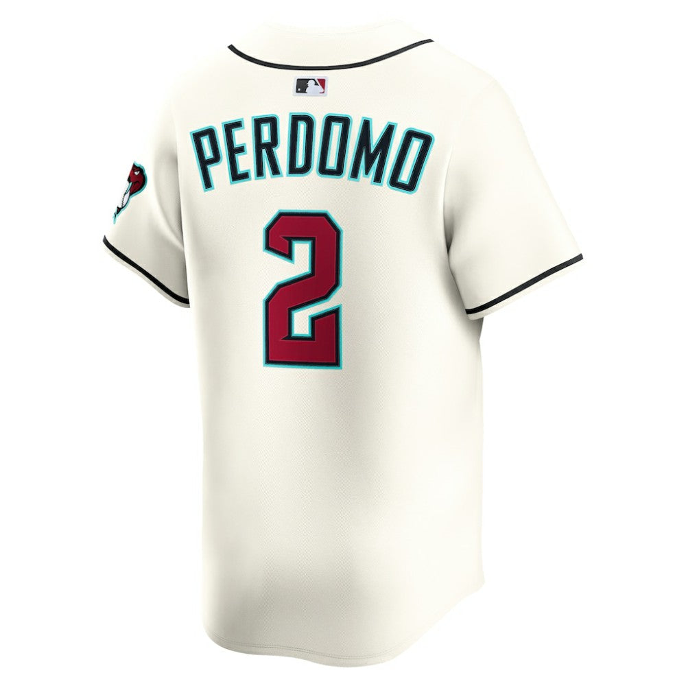 Geraldo Perdomo Arizona Diamondbacks Home Limited Player Jersey - Cream