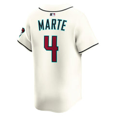 Ketel Marte Arizona Diamondbacks Home Limited Player Jersey - Cream