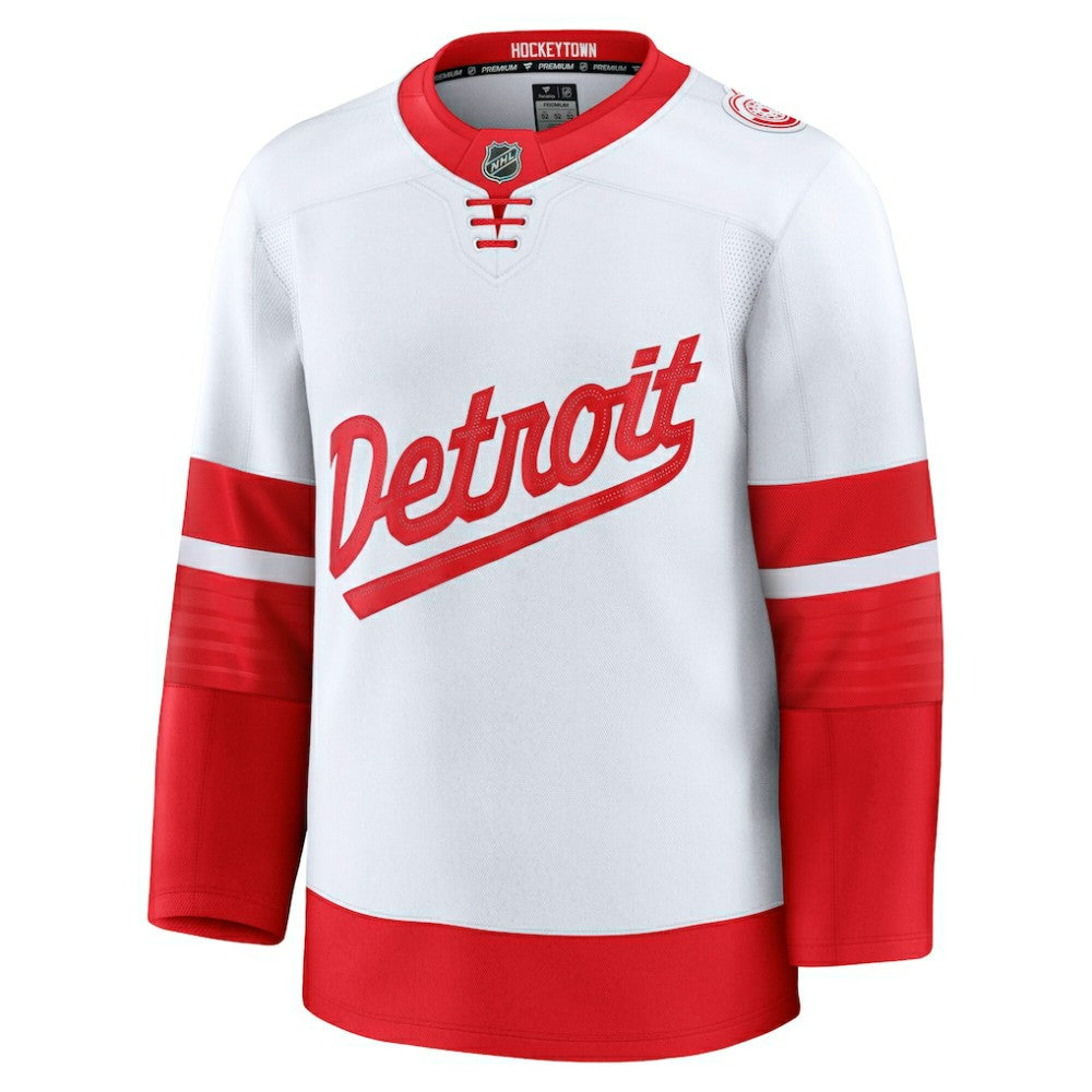 Detroit Red Wings Fanatics 2025 NHL Stadium Series Premium Jersey White
