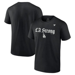 Los Angeles Dodgers Unisex LA Strong T-Shirt Black