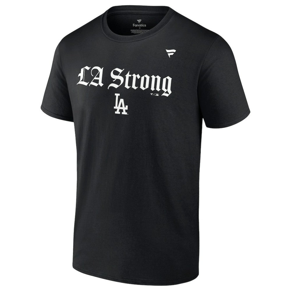 Los Angeles Dodgers Unisex LA Strong T-Shirt Black