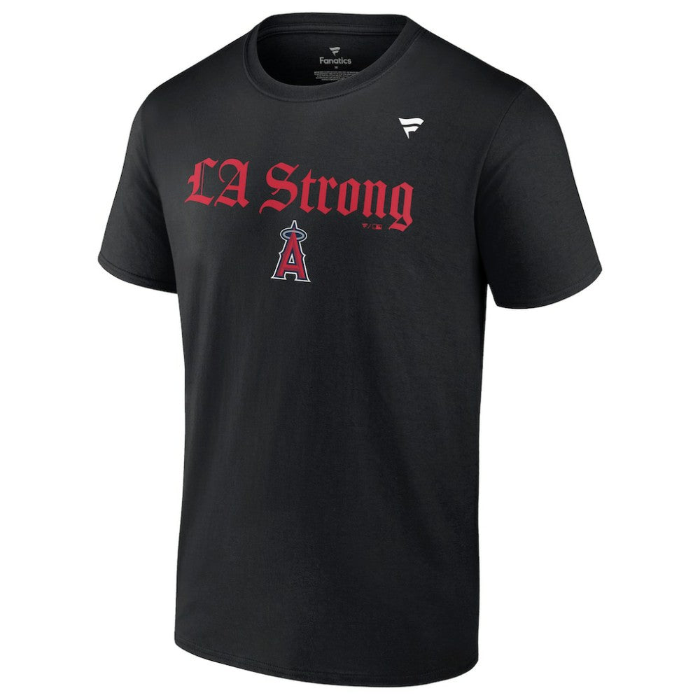 Los Angeles Angels Unisex LA Strong T-Shirt Black