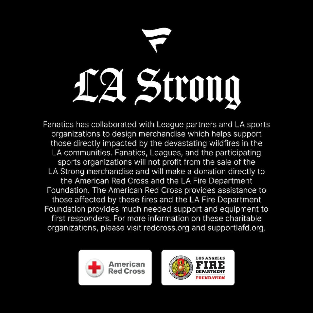Los Angeles Angels Unisex LA Strong T-Shirt Black