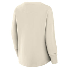Nashville Predators Fanatics Women's Oversized Slice Pullover Sweatshirt Cream
