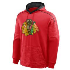 Chicago Blackhawks Fanatics Goaltender Defender Pullover Hoodie Red
