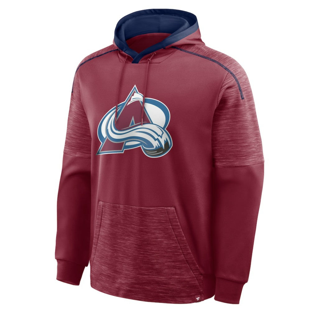 Colorado Avalanche Fanatics Goaltender Defender Pullover Hoodie Burgundy