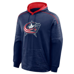 Columbus Blue Jackets Fanatics Goaltender Defender Pullover Hoodie Navy