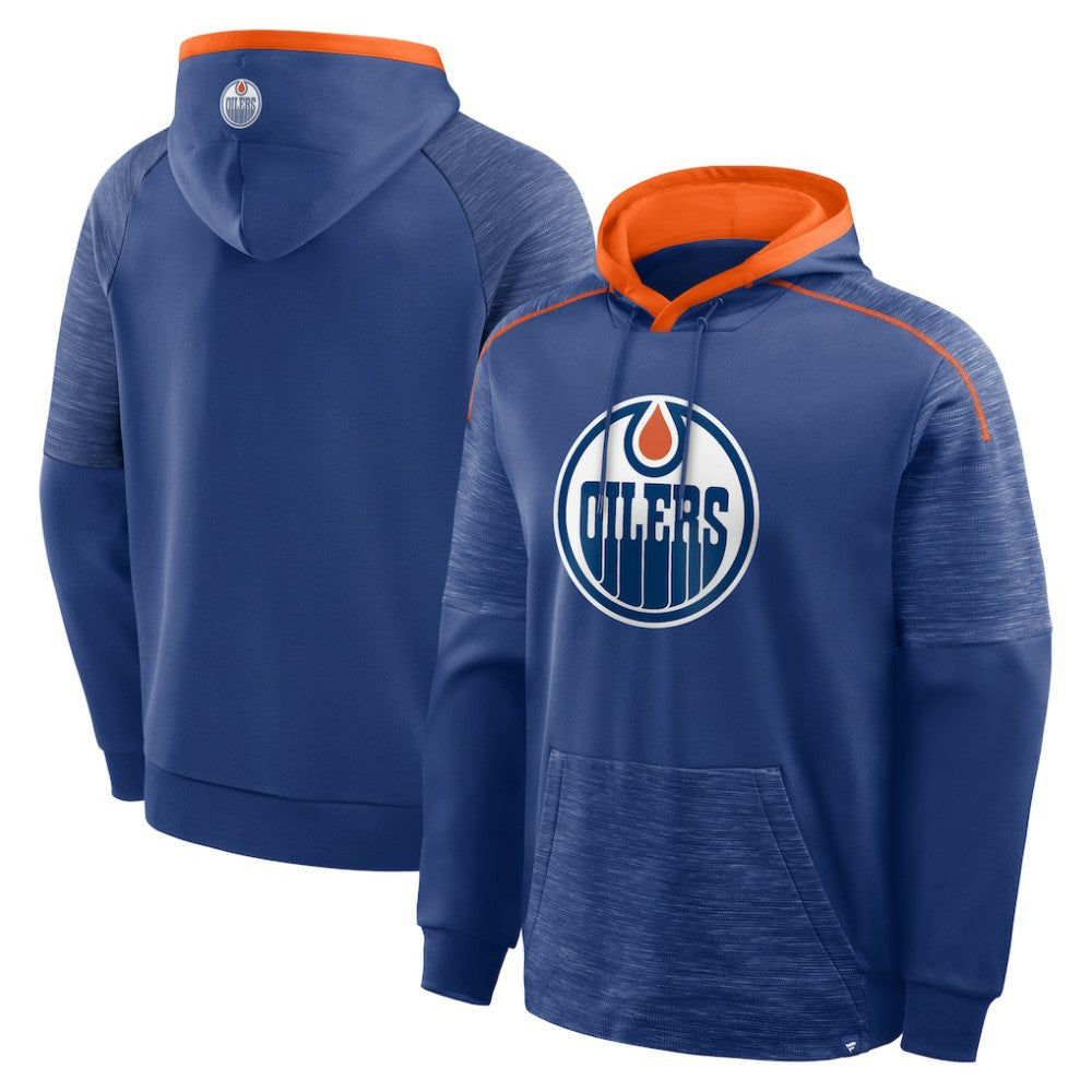 Edmonton Oilers Fanatics Goaltender Defender Pullover Hoodie Royal