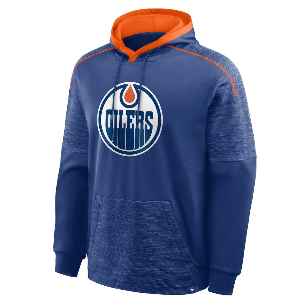 Edmonton Oilers Fanatics Goaltender Defender Pullover Hoodie Royal