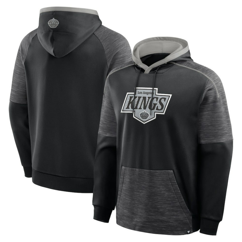 Los Angeles Kings Fanatics Goaltender Defender Pullover Hoodie Black