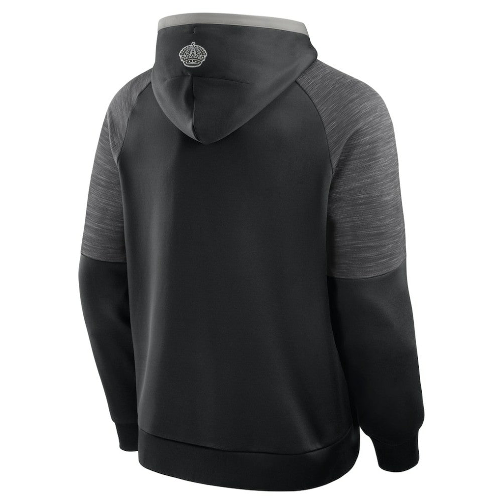 Los Angeles Kings Fanatics Goaltender Defender Pullover Hoodie Black