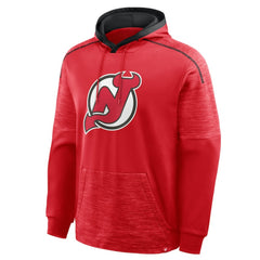 New Jersey Devils Fanatics Goaltender Defender Pullover Hoodie Red