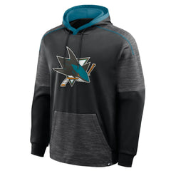 San Jose Sharks Fanatics Goaltender Defender Pullover Hoodie Black