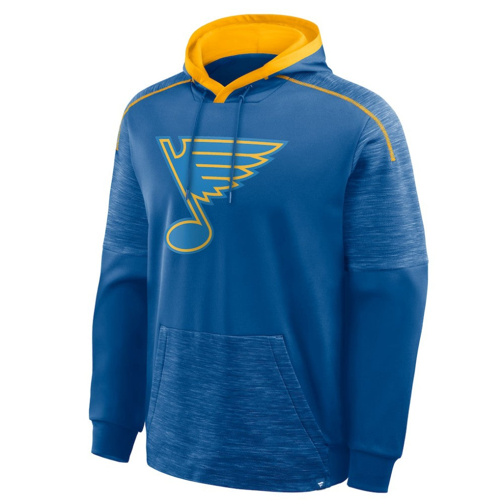 St. Louis Blues Fanatics Goaltender Defender Pullover Hoodie Blue
