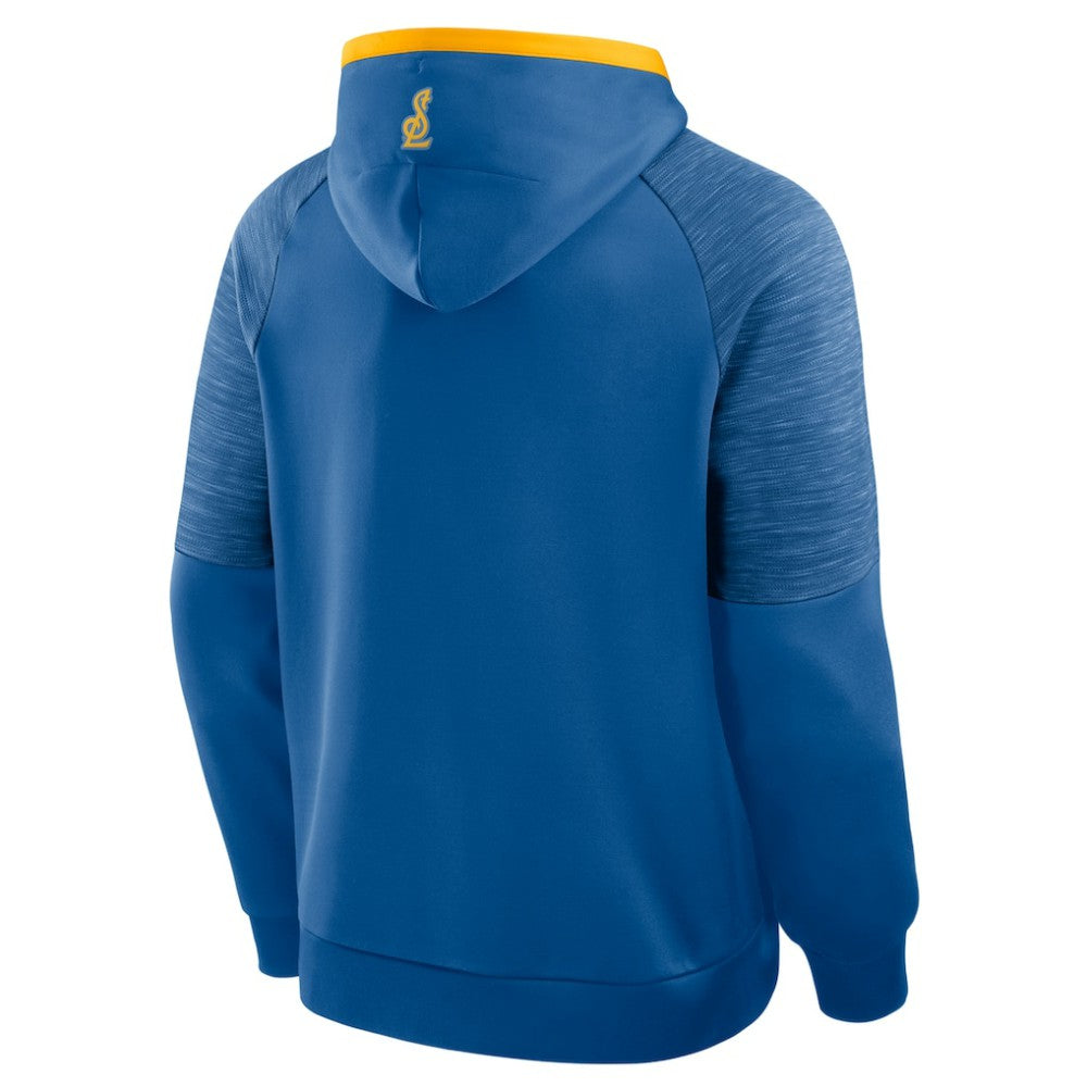 St. Louis Blues Fanatics Goaltender Defender Pullover Hoodie Blue