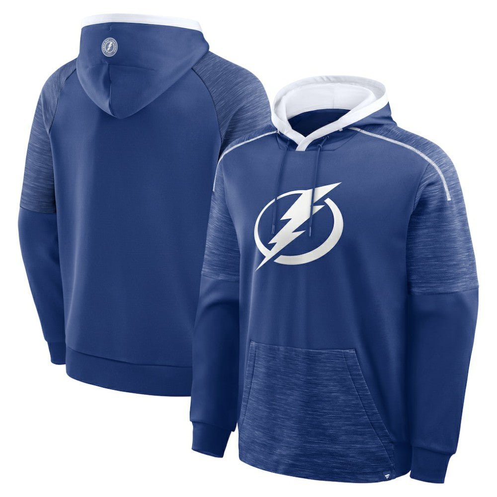 Tampa Bay Lightning Fanatics Goaltender Defender Pullover Hoodie Blue
