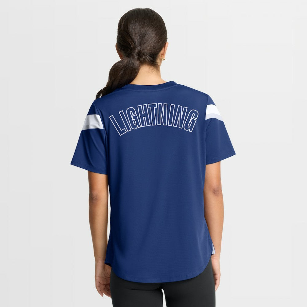 Tampa Bay Lightning Fanatics Women's Offside Athena T-Shirt Blue
