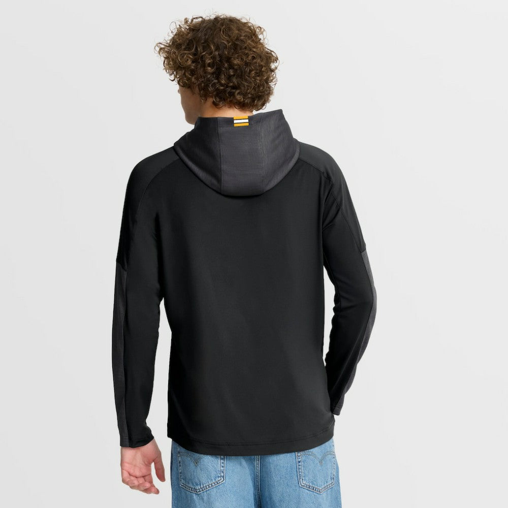 Boston Bruins Fanatics Penalty Shot Long Sleeve Hoodie T-Shirt Black