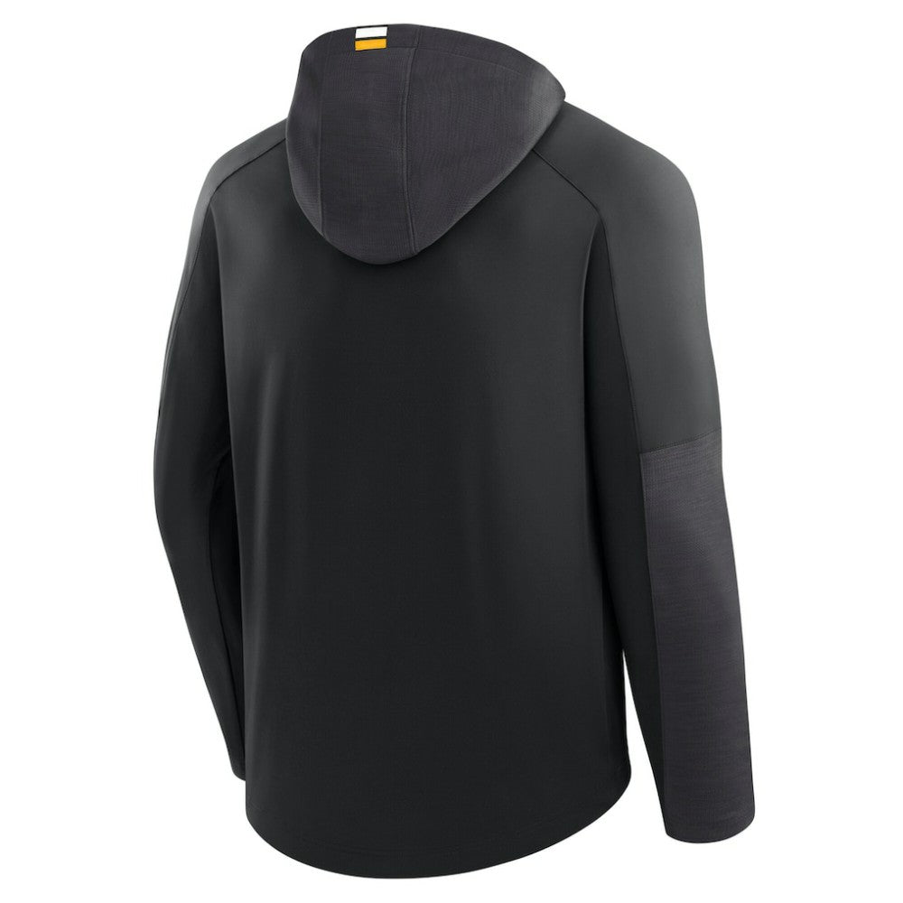 Boston Bruins Fanatics Penalty Shot Long Sleeve Hoodie T-Shirt Black